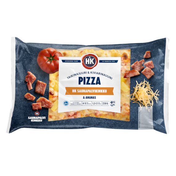 HK Pizza Kinkku-ananas (7581)