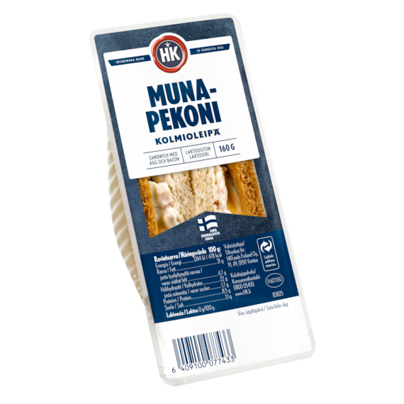 HK Muna-pekoni kolmioleipä (7743)