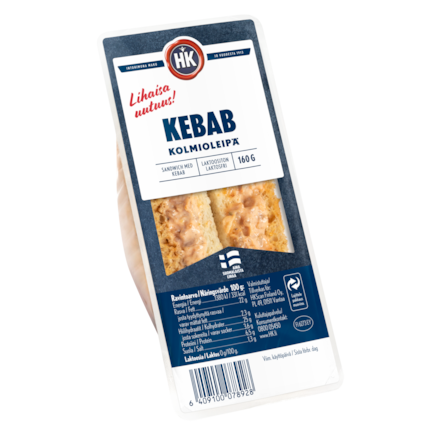 HK Kebab kolmioleipä (7892)