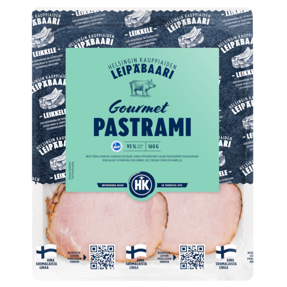 HK Helsingin Kauppiaiden Leipäbaari Gourmet Pastrami (5435)