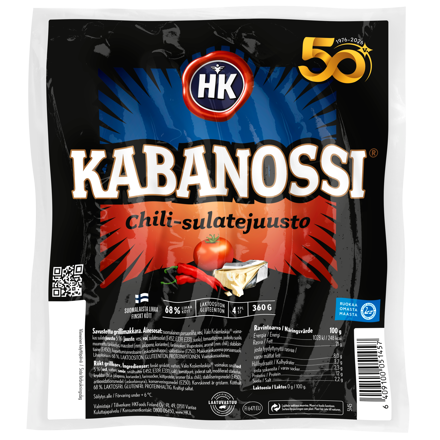 HK Kabanossi® Chili-Sulatejuusto (5145)