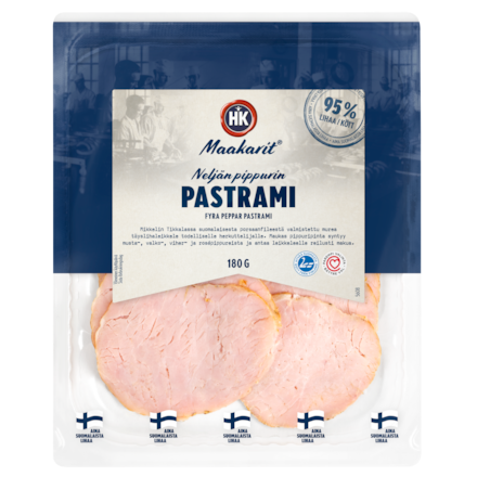 HK Maakarit® Neljän pippurin pastrami (5608)