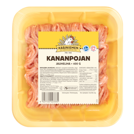 Kariniemen Kananpojan jauheliha 400 g (2333)
