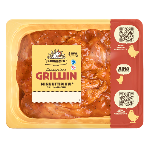 Kariniemen Kananpojan Minuuttipihvi® Grillimarinoitu (2699)