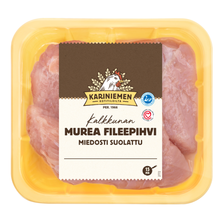 Kariniemen Kalkkunan fileepihvi miedosti suolattu (2772)