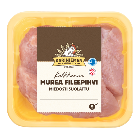 Kariniemen Kalkkunan fileepihvi miedosti suolattu (2772)