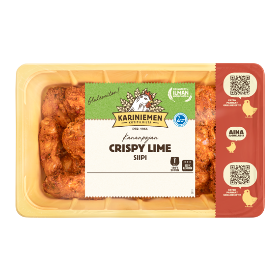Kariniemen Kananpojan siipi crispy lime (2811)