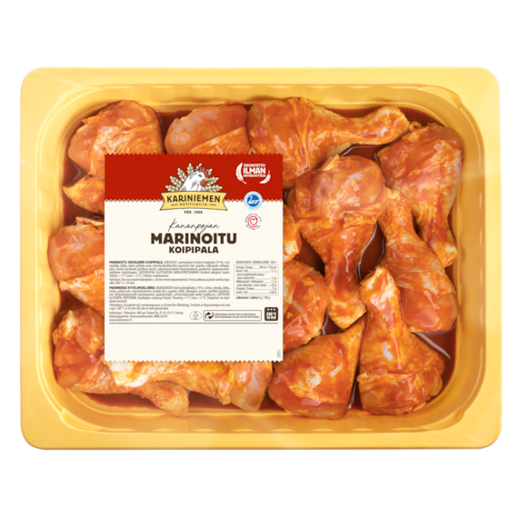 Kariniemen Kananpojan Koipipala, marinoitu (2931)