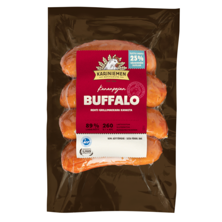 Kariniemen Kananpojan Buffalo grillimakkara (5511)