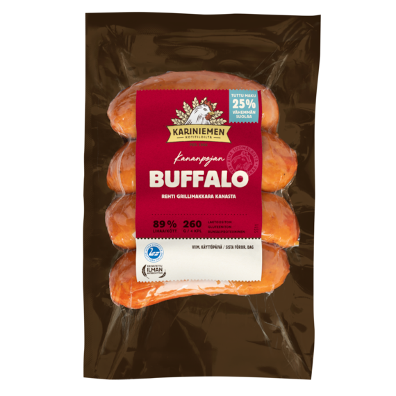 Kariniemen Kananpojan Buffalo grillimakkara (5511)