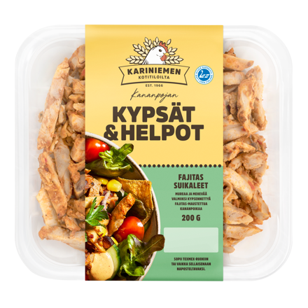 Kariniemen Kananpojan Kypsät ja Helpot Fajitas suikaleet (7287)