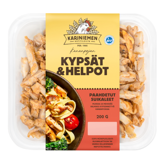 Kariniemen Kananpojan Kypsät ja Helpot Paahdetut suikaleet (7639)