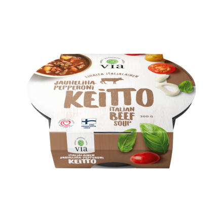 Via Jauheliha-pepperonikeitto (7007)