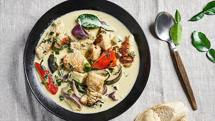 Vihreä kanacurry