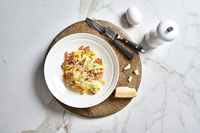 Kana-pekoni Carbonara