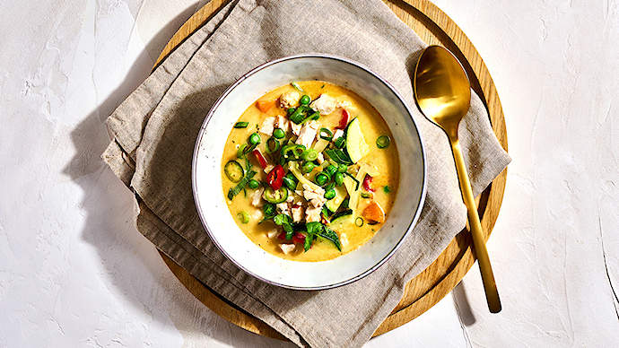 Vihreä curry kanasta