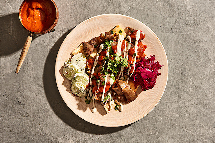 Iskender kebab