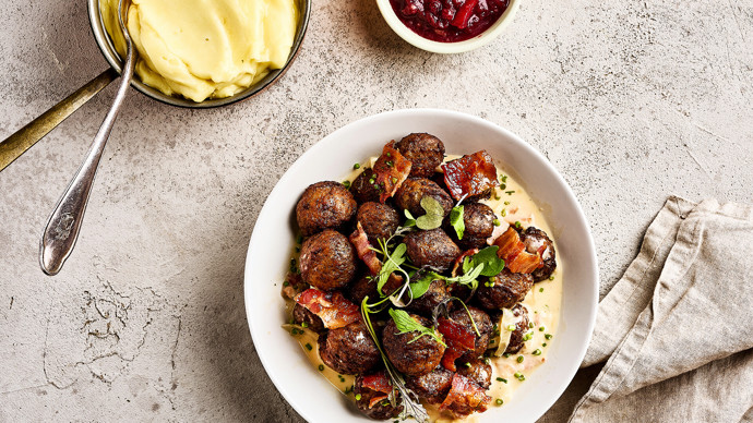 Lihapullat umamikermakastikkeessa