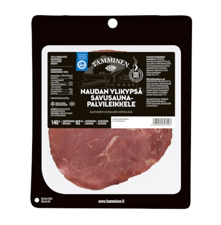 Tamminen Naudan ylikypsä savusaunaleikkele (5023)