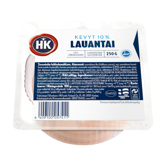 HK Kevyt Lauantai 250 g (5741)