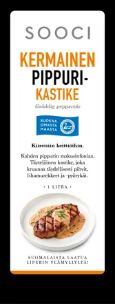 Kivikylän Sooci Kermainen pippurikastike (6893)